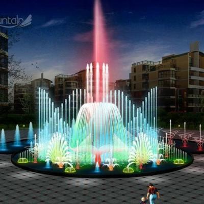 China Dancing Music Stainless Pump Water Fountain for sale