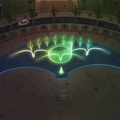 China Fuente a todo color de la música encendida del LED con el sistema de sonido en venta