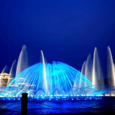 中国 ダイナミック な 浮遊 湖 の 噴水 灯り と 娯楽 設備 販売のため
