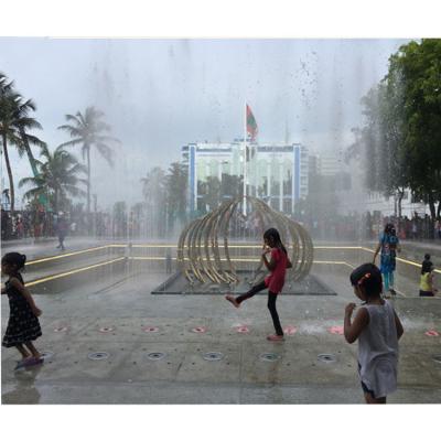 China Outdoor Children Playing Interactive Floor Standing Fountains for sale