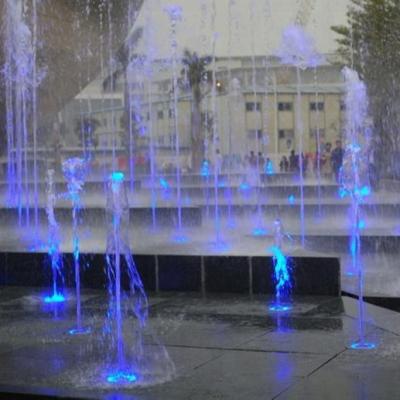 Chine Fontaines de marbre extérieures au sol à eau sèche Danse alternative à vendre