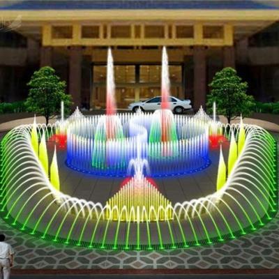 China Combination Type Programmable Fountain LED Light Decorative Fountains for sale
