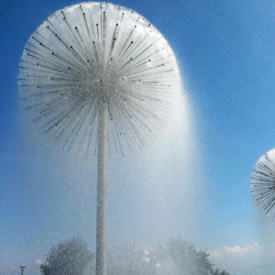 China Program Controlled Sphere Dandelion Fountain Nozzle for sale
