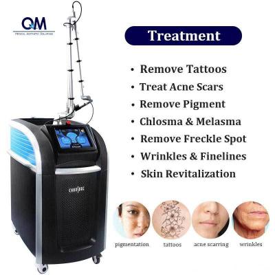 China Pico ND YAG Laser Picosecond Tattoo Removal Freckle Removal Laser for sale