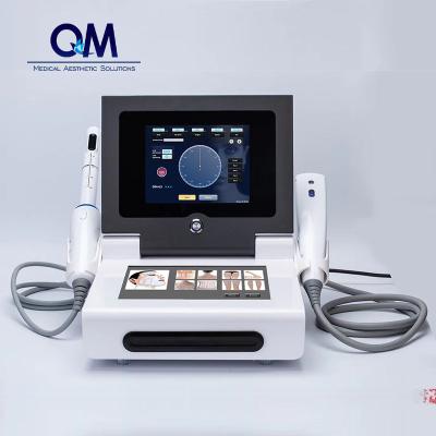 China Hifu Microfocado Machine Anti-Aging Ultrasound Face Body Lifting Machine Cartuchos 7D Hifu Portable for sale