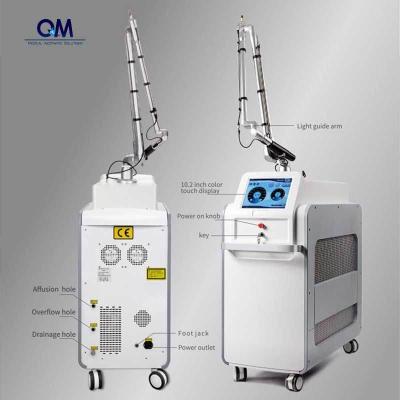 China High Power 2 Lamp 2 Rods Picosecond Laser Machine for Tattoo Removal Skin Whitening Remove Freckle Removal Laser for sale