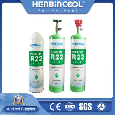 China 99.97% 1000g High Pressure Can Refrigerant R22 Gas Non Flammable for sale