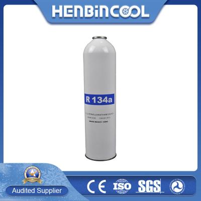 Chine 1 kg de réfrigérant HFC-R134A incolore Deux tranches de canette de Refrigerant pour le climatiseur de voiture à vendre