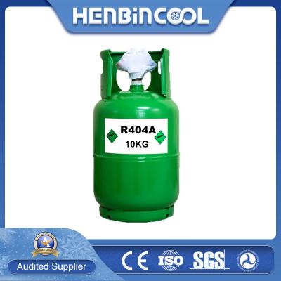 China 99.5 High Purity Refrigerant R404A Refillable Cylinder 12L for sale