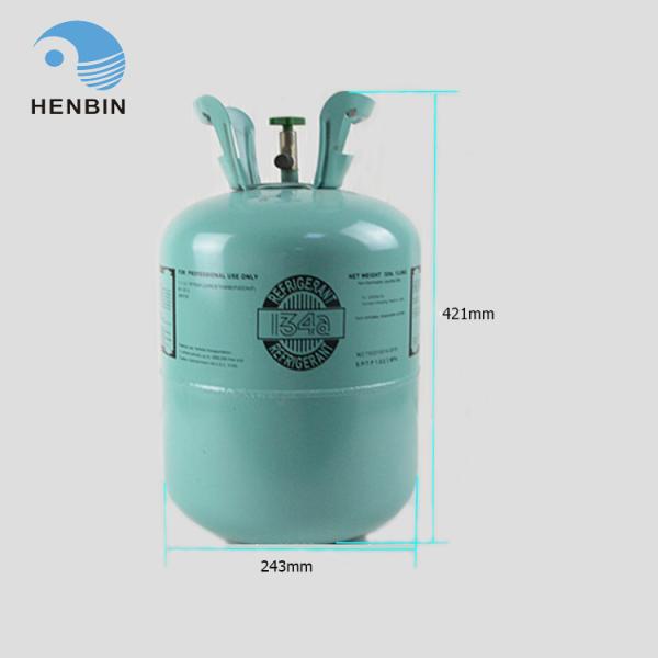 Quality 13.6kg 30lb Cylinder R134A Refrigerant Gas CAS No. 811-97-2 for sale