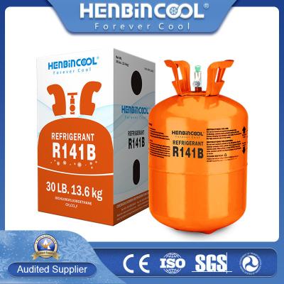 Chine Pureté 99,99% R141b réfrigérant Fréon R141b gaz 13,6 kg à vendre