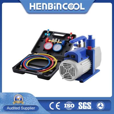China 68mm Dia Refrigeration Manifold Gauge R502 0-800psi Ac Gauge Set for sale