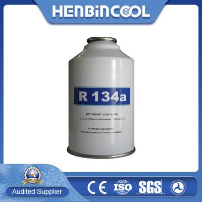 China 340g Cool Gas R134A Refrigerant ISO 9001 Air Conditioning Gas for sale