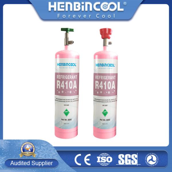 Quality Small Can Refrigerant Gas R410A 11.3kg R410a 25lb Cylinder for sale