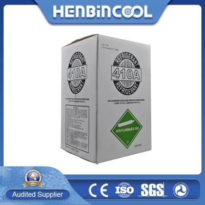 Chine CAS 75-28-5 HFC R410A réfrigérant 25lb 11,3kg gaz de frêne pour ac à vendre
