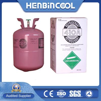 China 99.9% Air Conditioner R410A Refrigerant Gas R410a 25lb Cylinder for sale