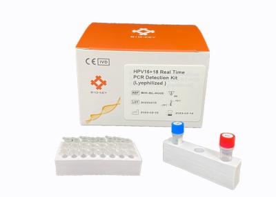 China Análisis en tiempo real de la punta de prueba de Taqman del virus de la polimerización en cadena Kit Dectect High Risk Genotyping HPV de HPV en venta