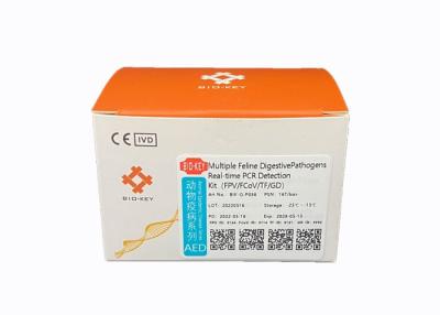 Chine Détection acide nucléique d'essai de kit d'ACP Taqman d'essai digestif félin multiple de GI à vendre