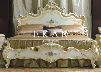 Chine Chambres à coucher classiques LS-A124A de lit italien de meubles de style romain à vendre