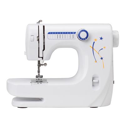 China Máquina de coser mariposa para ropa fácil de operar cuerpo blanco azul amarillo impresión en venta