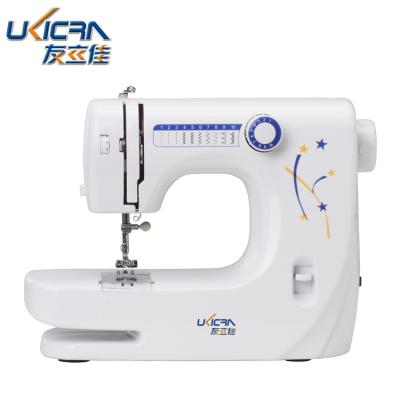 China Máquina de coser miniada de ABS UFR608 portátil y multifuncional para coser en el hogar en venta