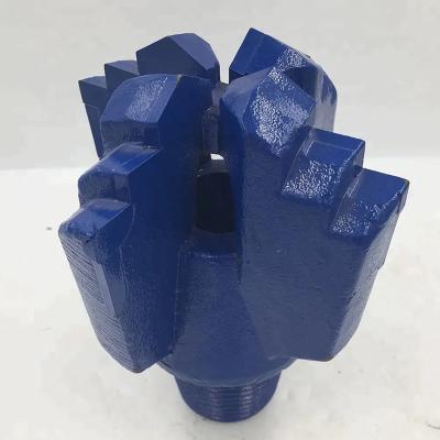 China Alloy Steel 4 Blades Step Drag Bit Bore Well Drill Bit  Wear Resistant for sale