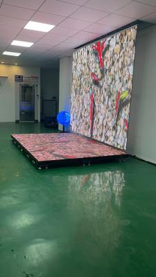 China Anti Stress  Floor Tile Screen P5.2 Indoor LED Display Screen With Interactive Sensor for sale