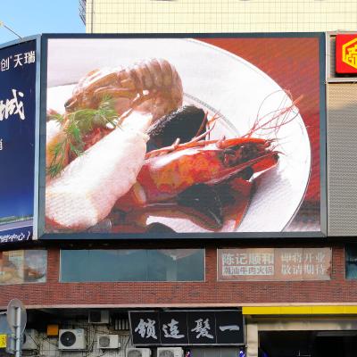 China Electronic P8 Outdoor Full Color LED Display Brightness 5500cd Each Square for sale