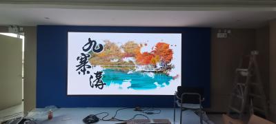 China Do centro video interno do estúdio da exposição de parede do diodo emissor de luz P4 da cor completa grande shopping 800CD à venda