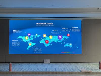 China Education HD LED Video Wall P1.53 Indoor Led Video Screen 320*160mm for sale
