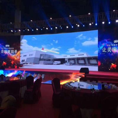 China Pantalla publicitaria a todo color interior 250*250m m de la etapa de la pantalla LED de alquiler video de la pared P2.604 en venta