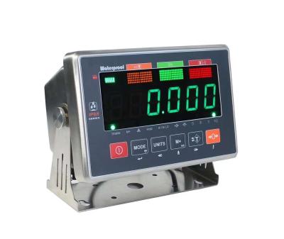 China Large Display Size Weighing Scale Indicator Kg/Lb Weight Unit for sale