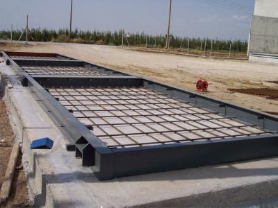China Alloy Steel Truck Scale Weighbridge , Electronic Lorry Weighbridge for sale