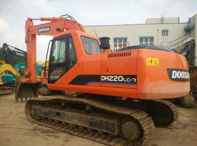 China 2012 Year Second Hand Excavators DOOSAN DH220LC-7 Crawler Type 108kw Power for sale