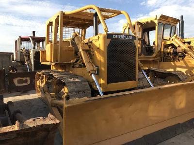 China  D7G Second Hand Bulldozers Original Winch CAT 3306 Engine 200hp for sale