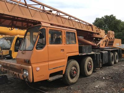China TADANO TG-500E Second Hand Cranes , 50 Ton Second Hand Truck Cranes Nissan Diesel for sale
