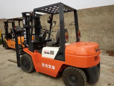 China 2014 Year HELI 2nd Hand Forklift Trucks 3.5 Ton CPCD35 Original Paint No Oil Leakage for sale