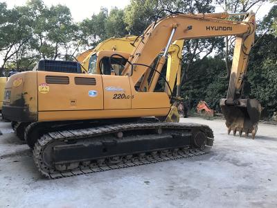 China A/C Cabin Second Hand Hyundai Excavators 220LC-5 Smooth Running Long Lifespan for sale