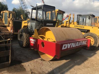 China Single Drum Used Road Roller Dynapac CA25D New Paint 125HP Power Deutz Engine for sale