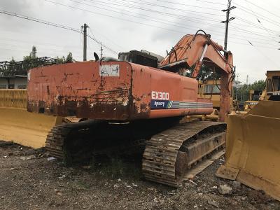 China HINO Engine Second Hand Hitachi Diggers EX300-1 1.5cbm Bucket 6 Cylinders for sale