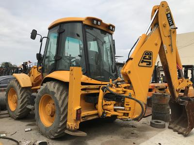 China 2014 Year Used JCB 4CX Backhoe Loader 100hp Engine Power 4 Wheel Driving for sale