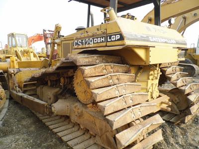 China Open Cabin Used  Dozers D6H LGP Swamp Track Shoes 3.7cbm Blade Capacity for sale