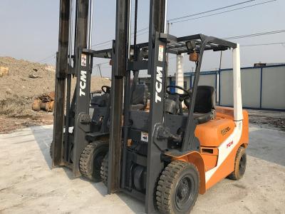 China TCM Second Hand Forklifts 3 Ton 3m Max Lifting Height 2009 Year Well Maintenance for sale