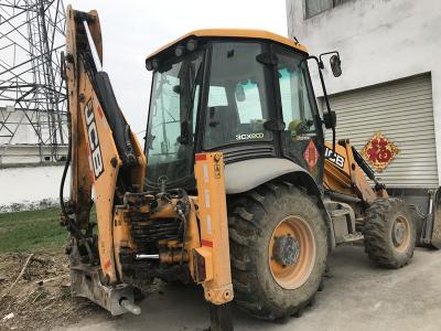 China 4 in 1 JCB 3CX ECO bucket Used Backhoe Loader 4 Wheel Drive 81KW for sale