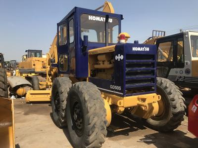 China Second Hand Komatsu Small Motor Grader Gd505  With Well Maintenance for sale