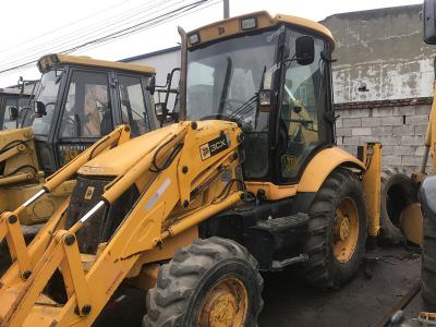 China Jcb 3cx Used Backhoe Loader Uk Made With Four In One Front Bucket for sale