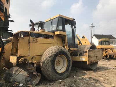 China Vibratory Smooth Road Roller Machine Original Paint CAT 3116T Engine 108.2KW for sale