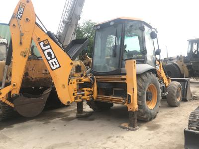China JCB 3CX ECO Used Backhoe Loader 4 In 1 Bucket 4 Wheel Drive Made In UK for sale