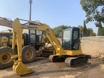 China PC55MR-2 Used KOMATSU Excavator With Rubber Track Shoe No Oil Leakage for sale