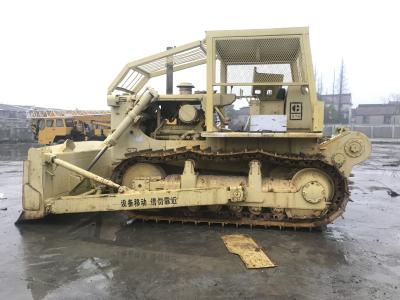 China D7G Used CAT Bulldozer With Winch CAT 3306 Engine Straight Tilt Blade for sale